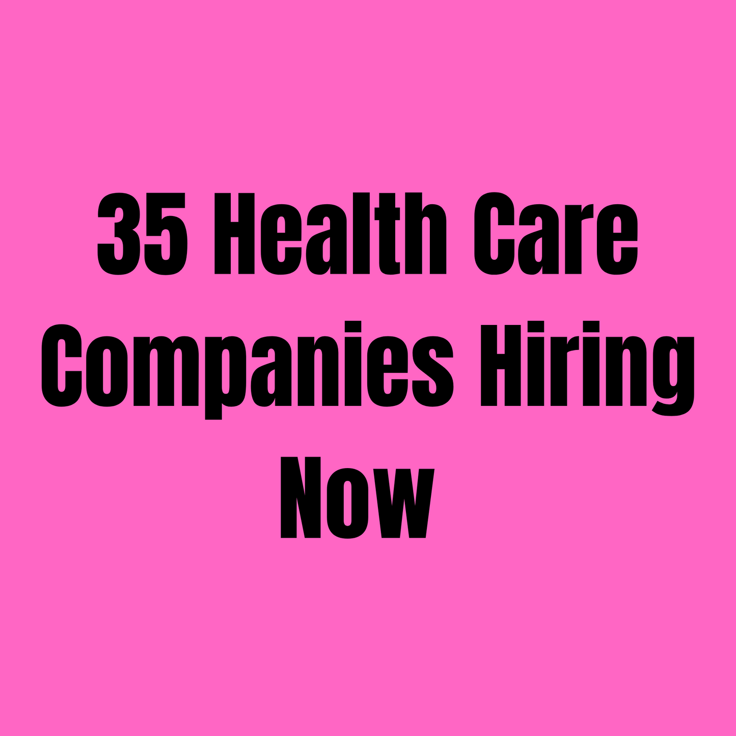35 Remote Healthcare companies Hiring Now