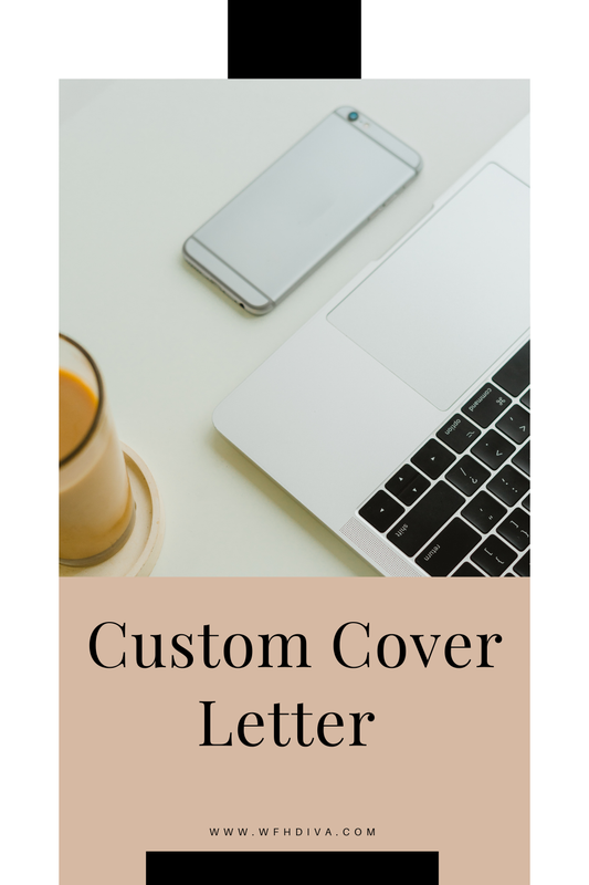Custom Cover Letter For ANY Remote Job