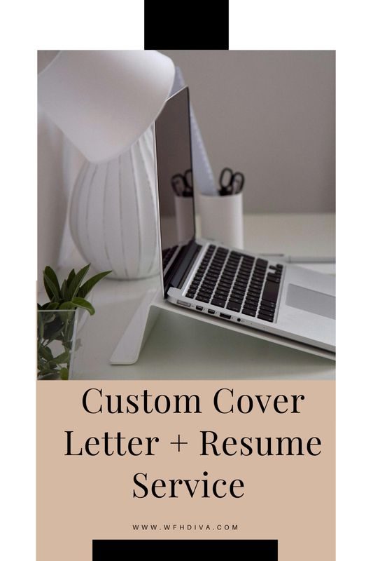 Custom Cover Letter + Custom Resume for Any Remote Job
