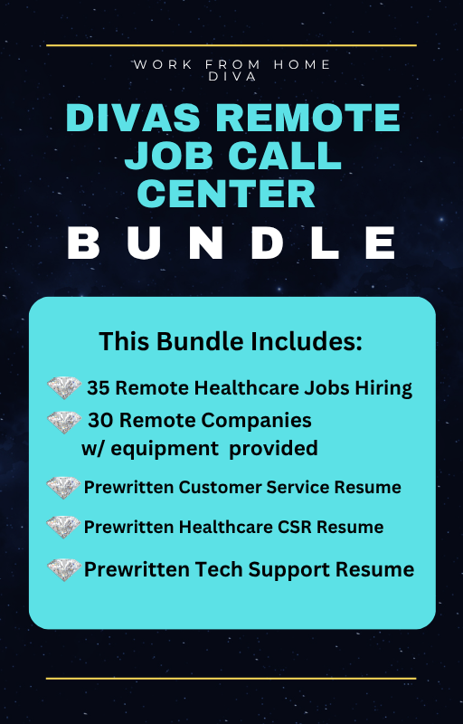 Diva's Remote Job Call Center Bundle