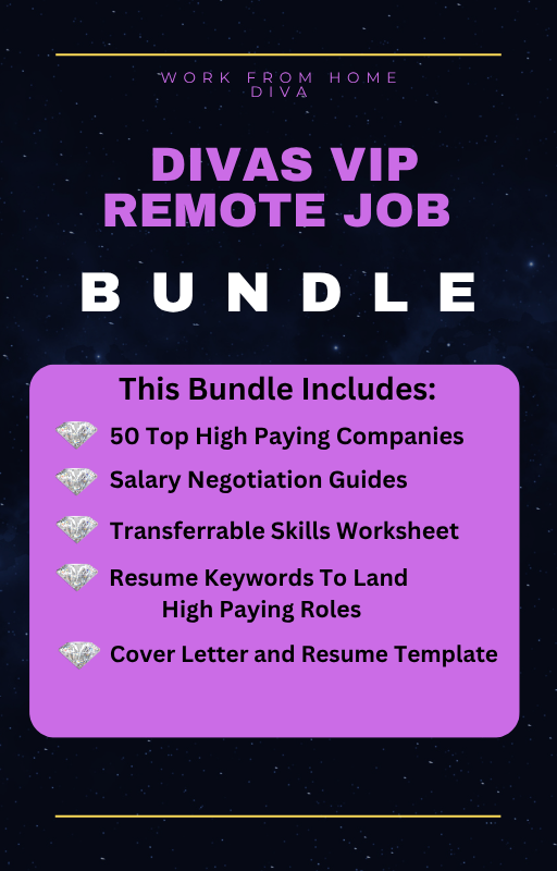 Diva's VIP Remote Jobs Bundle