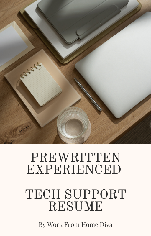 Experienced Tech Support/Help Desk Prewritten Resume
