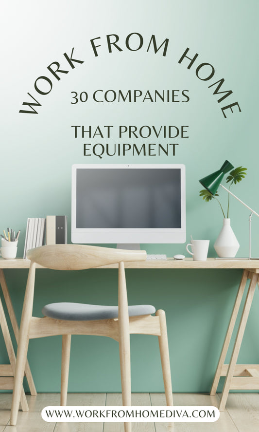 30 Remote Jobs That Provide Computer Equipment