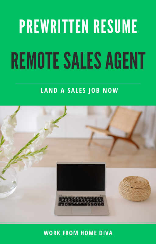 Prewritten Sales Resume