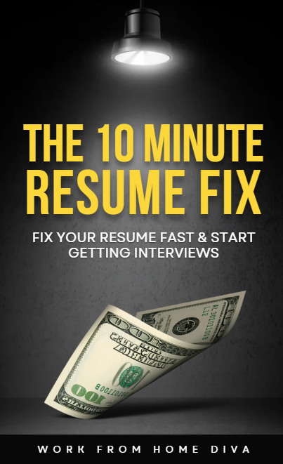 The 10 Minute Resume Fix