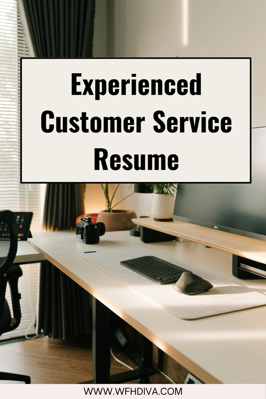 Experienced Customer Service ATS Friendly Resume